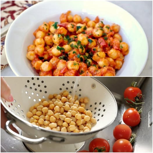 Het genot van de week: een heerlijk recept voor kikkererwten en tomaten