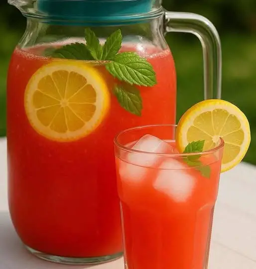 Watermeloenlimonade: de heerlijke drank rijk aan vitamine C en antioxidanten