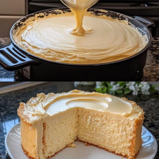 Met slechts 3 ingrediÃĢnten de zachtste cake ter wereld!