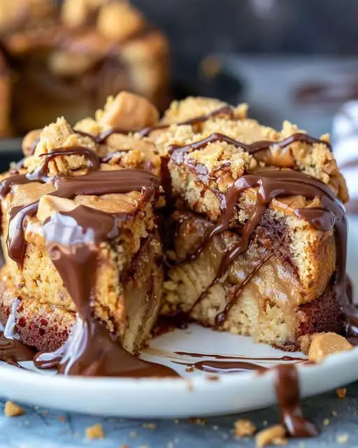 Chocolade-Pindakaas Puddingcake – Eenvoudig, Warm en Verrukkelijk