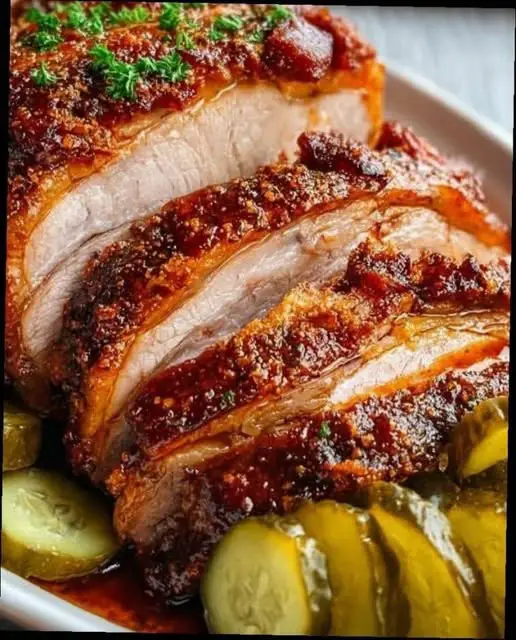 Heerlijke Duitse varkensgebraad