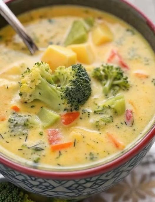 Broccoli-aardappelsoep – ongelooflijk lekker en klaar in 20 minuten! Ik heb hem naar iedereen gestuurd die me bedankte.