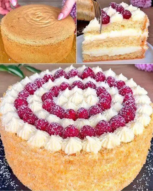 Zoete trije-laach taart: het dessert dat smelt in je mond